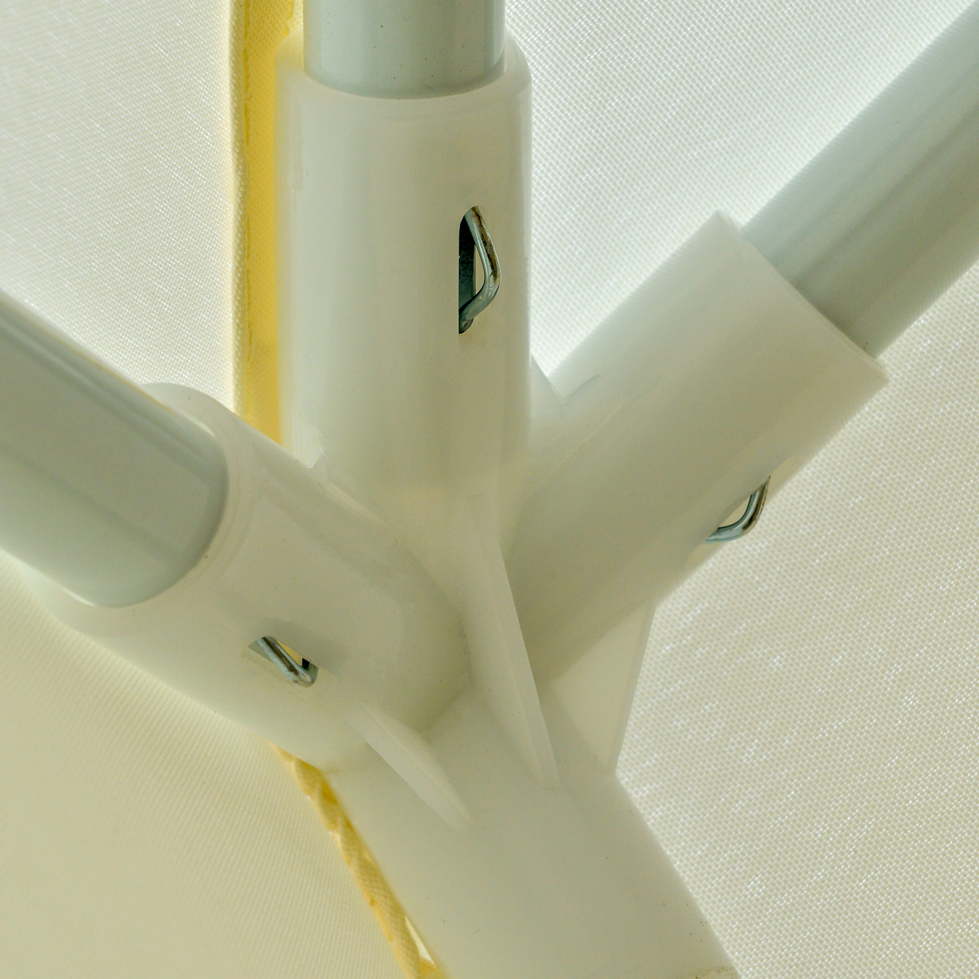 Tenda de Jardim Bege 300x300x245cm com Rede Mosquiteira e Proteção UV