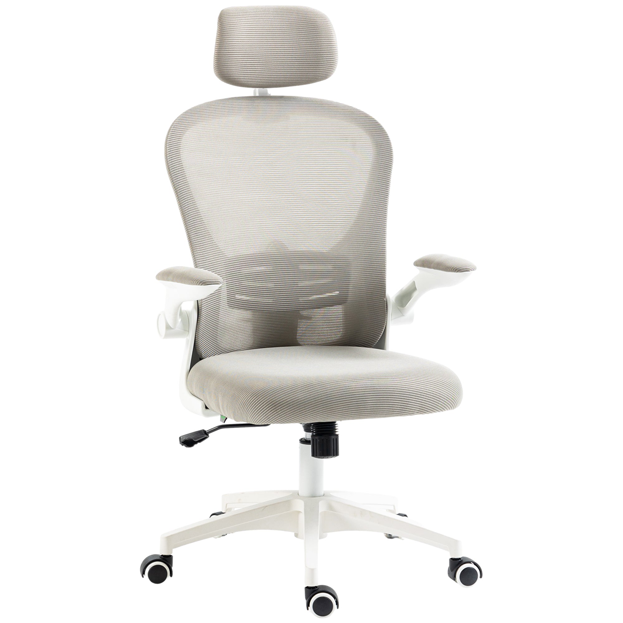Cadeira de Escritório Cinza 62x64x112-120 cm - Conforto e Ergonomia para Longas Jornadas