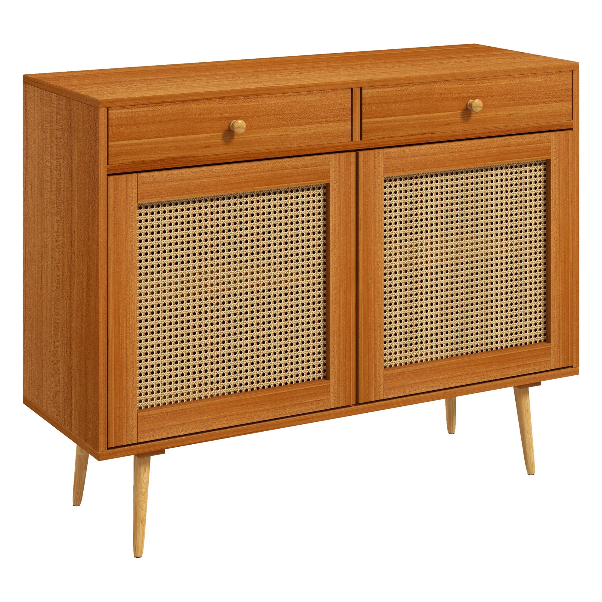Aparador de Madeira Buffet 100x35x78,5 cm - Marrom