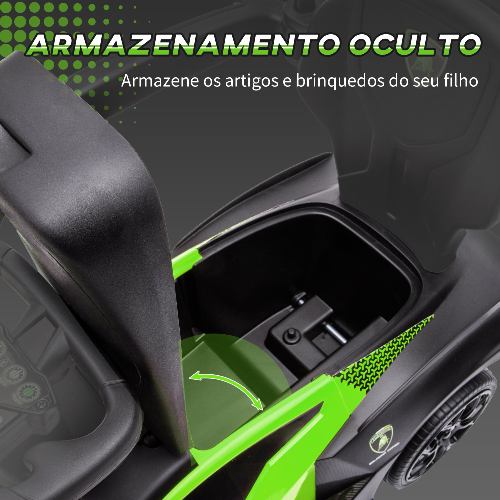 Carro Andador 2 em 1 Verde 86,5x40x89,5cm