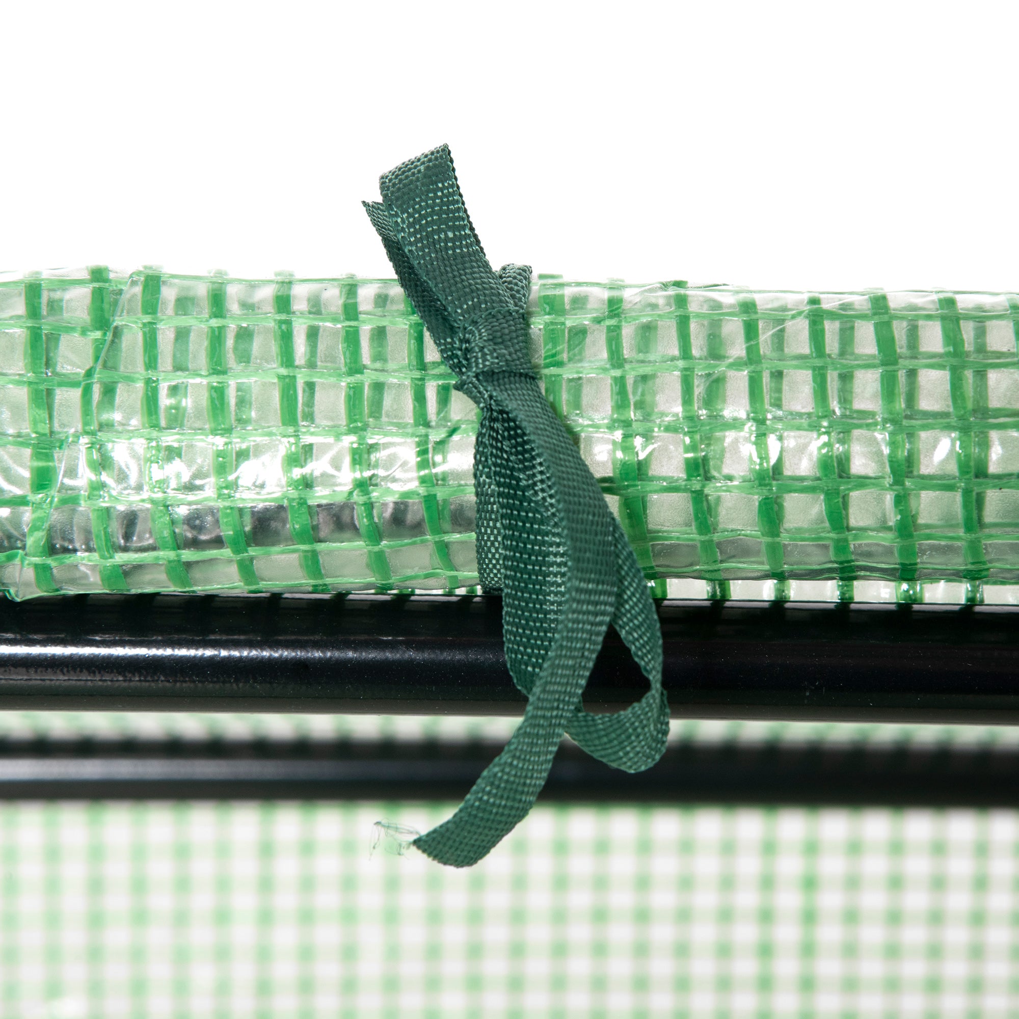 Estufa de Jardim – 119x60x60cm – Verde Translúcido – Aço com revestimento a pó