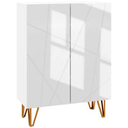 Sapateira de Entrada com Prateleiras Ajustáveis em Branco 72x31.5x95 cm