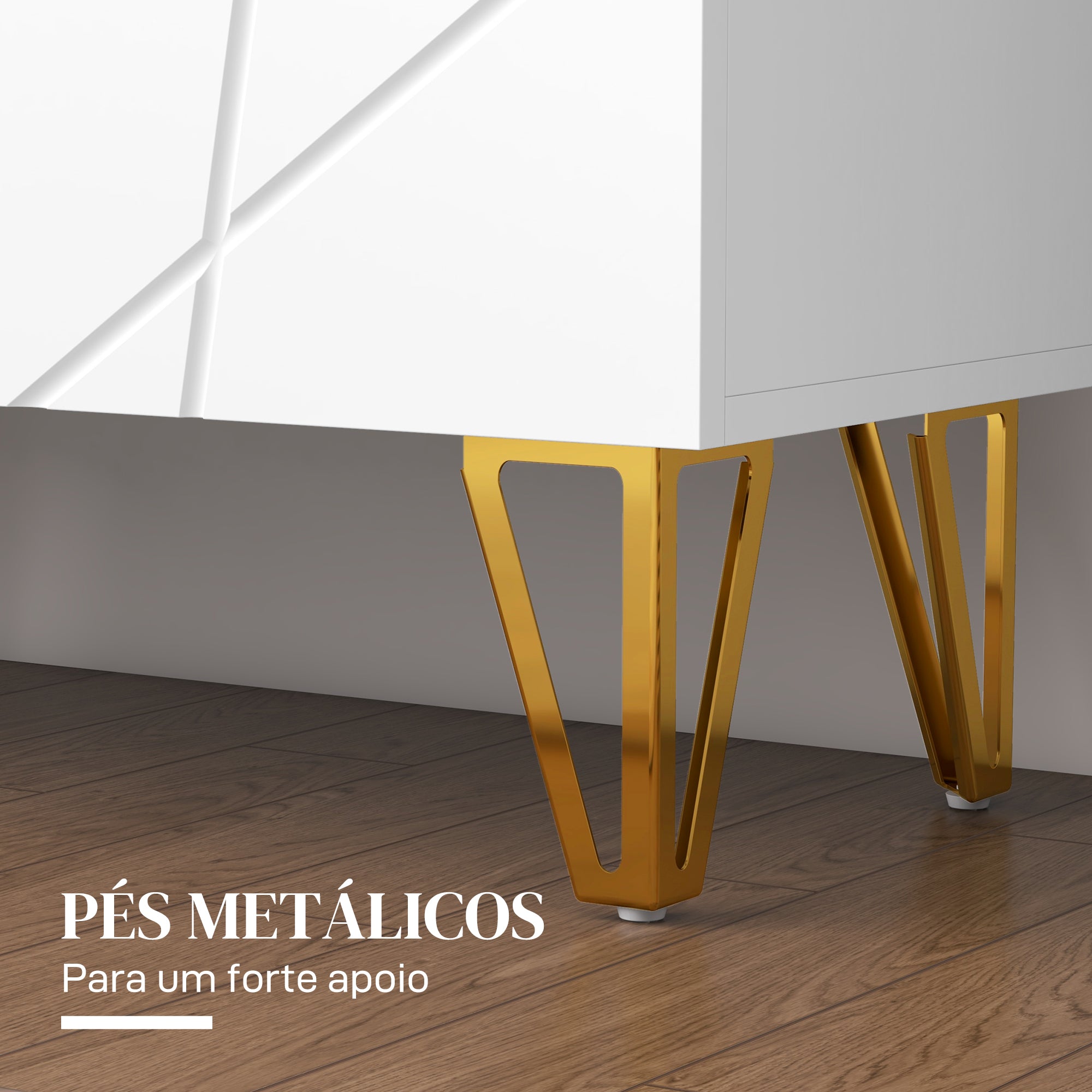 Sapateira de Entrada com Prateleiras Ajustáveis em Branco 72x31.5x95 cm