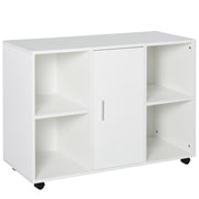Armário de Escritório Multifuncional 100x40x71 cm Branco