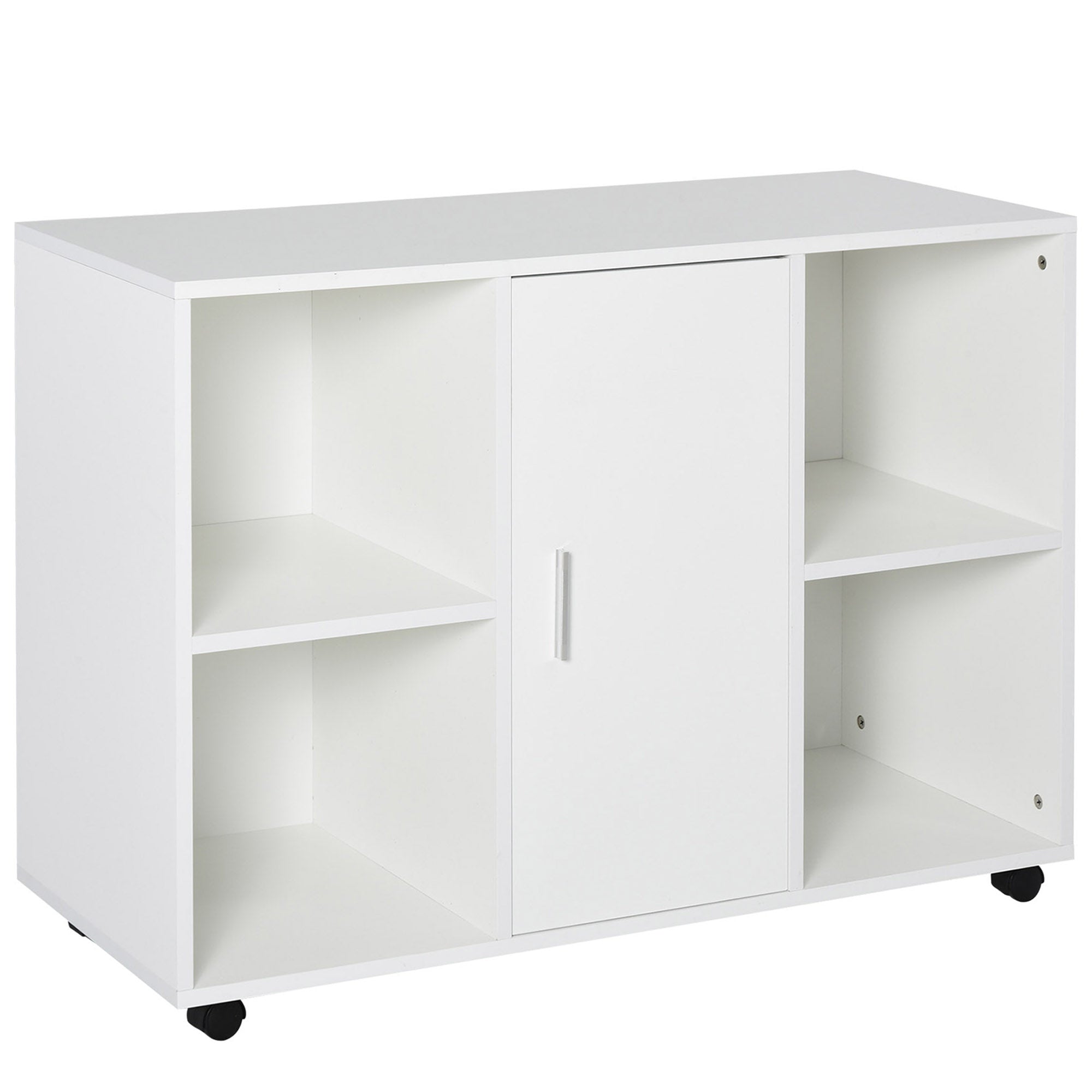 Armário de Escritório Multifuncional 100x40x71 cm Branco
