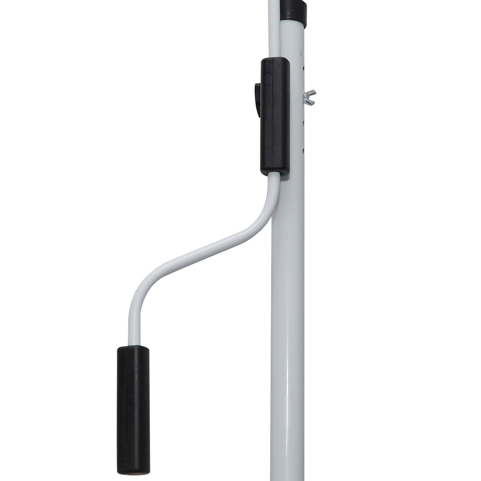 Toldo Manual Retrátil 200x150 cm Verde e Branco