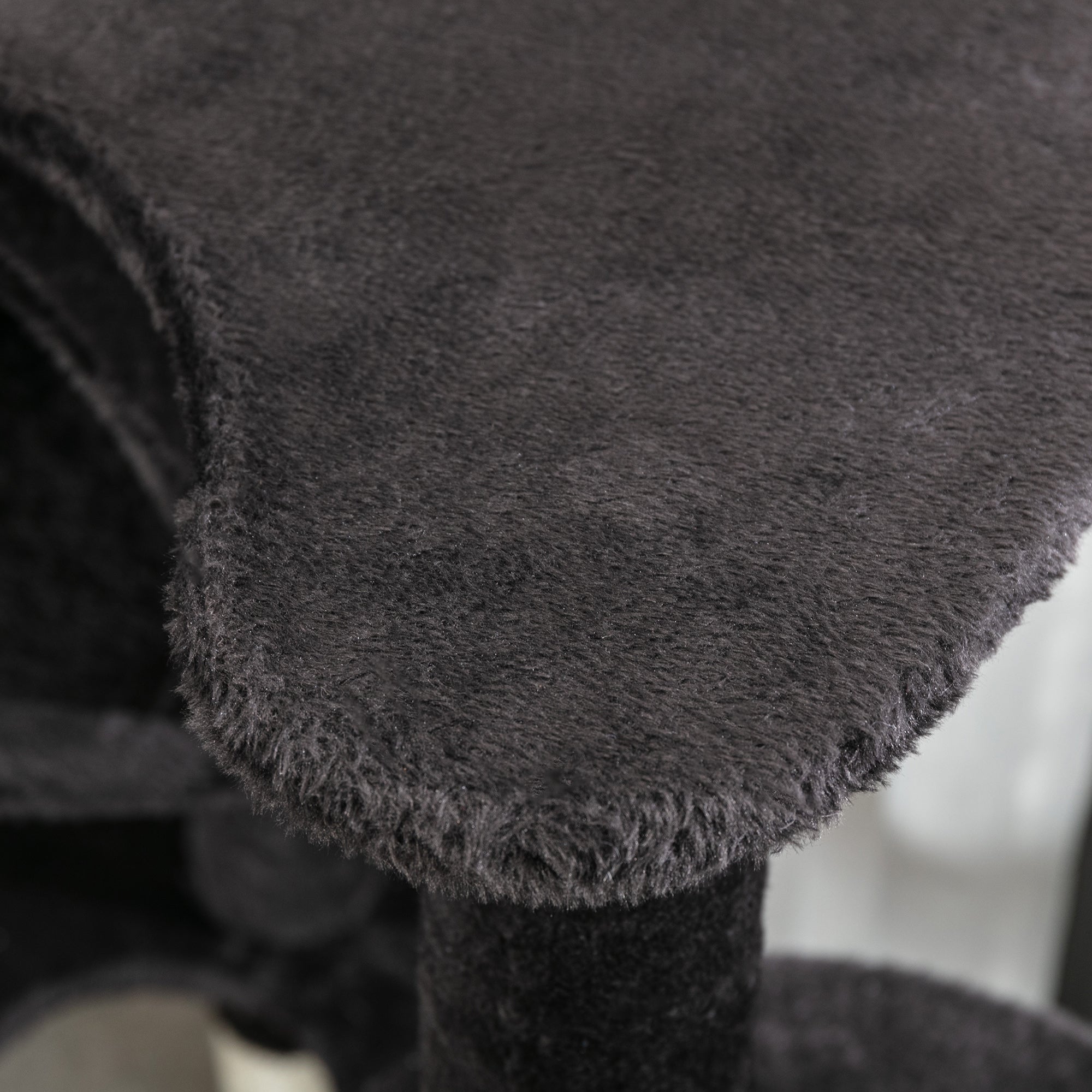 Árvore Arranhador para Gatos Grande Cinza de Carvão 64,5x50,5x153cm