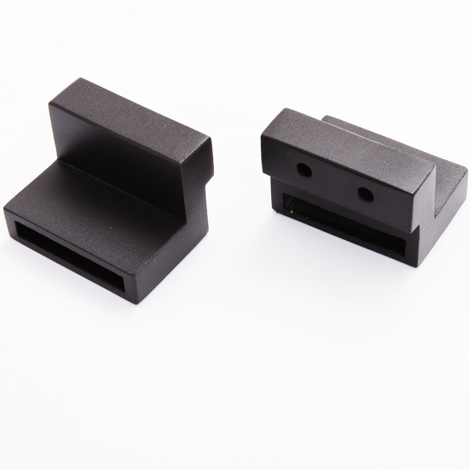 Kit de Instalação de Calha para Porta de Correr - Marrom - Aço Carbono - 200 x 4 x 0,8 cm