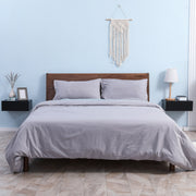 Conjunto de Mesas de Cabeceira – 40x30x15 cm – Preto – Melamina