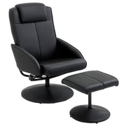 Poltrona Relax Reclinável 145° Preto 78x67x98 cm