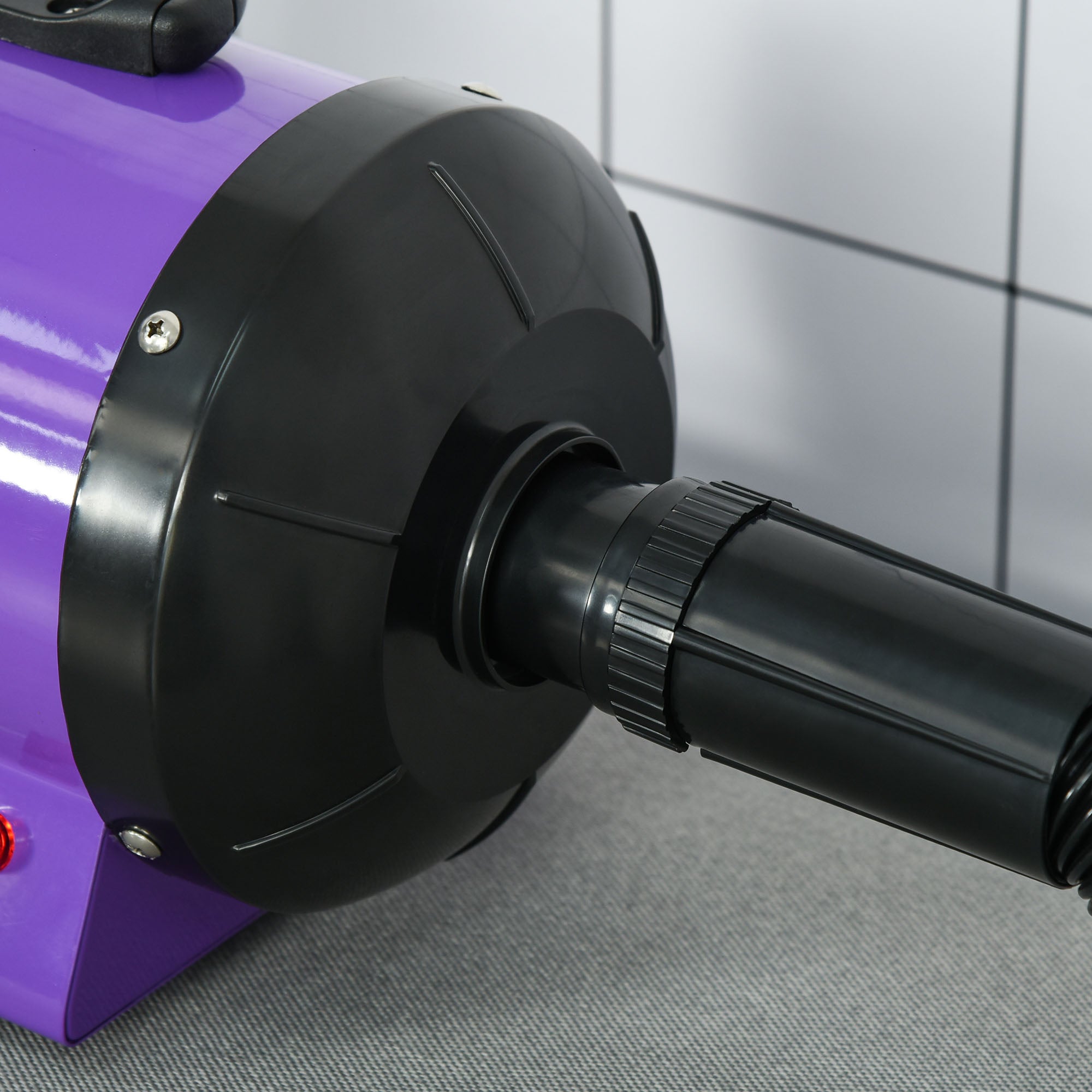 Secador de Pelo para Animais de Estimação Roxo 40x16x20cm - Potente 2800W