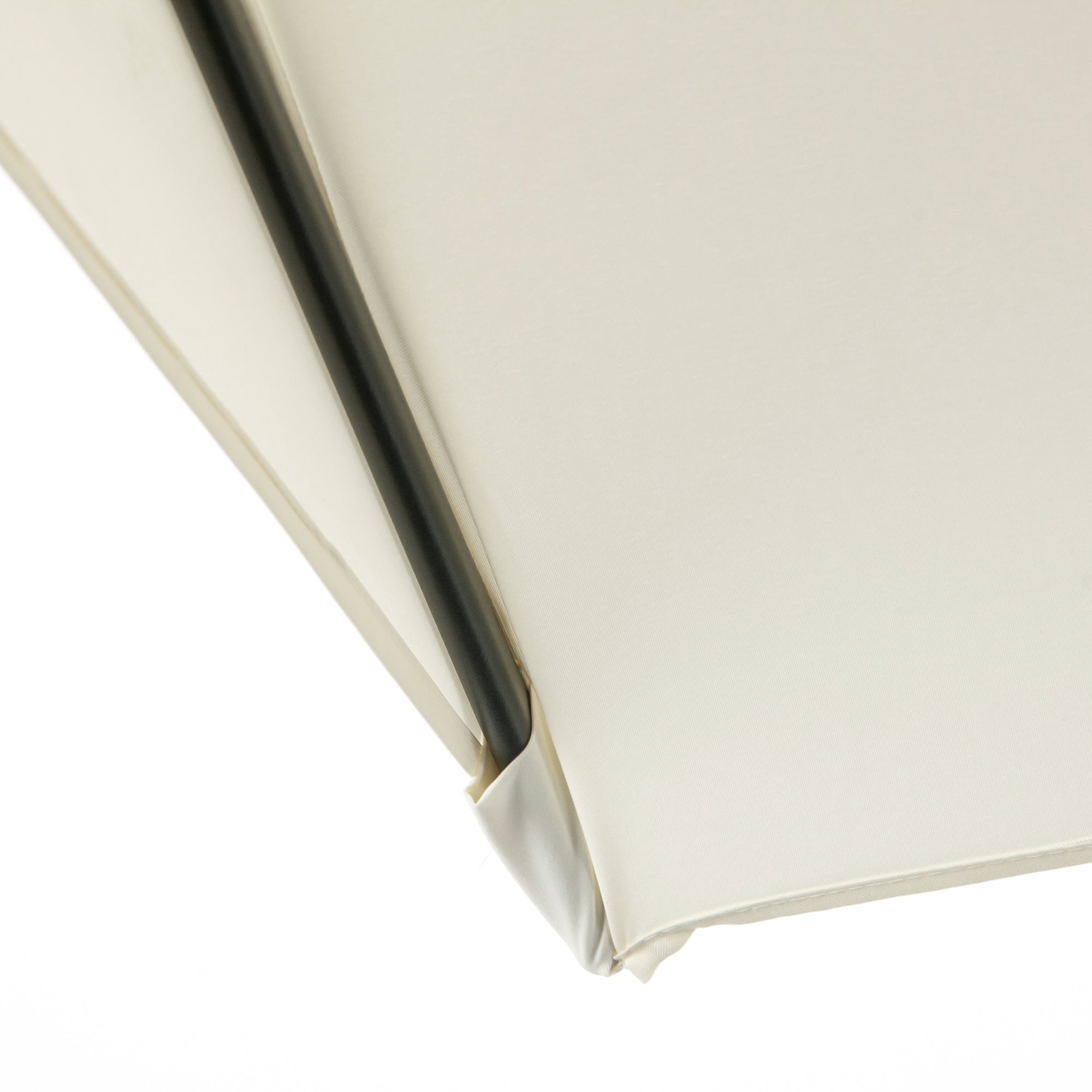 Chapéu de Sol – 230x130x245 cm – Bege – Metal e Poliéster