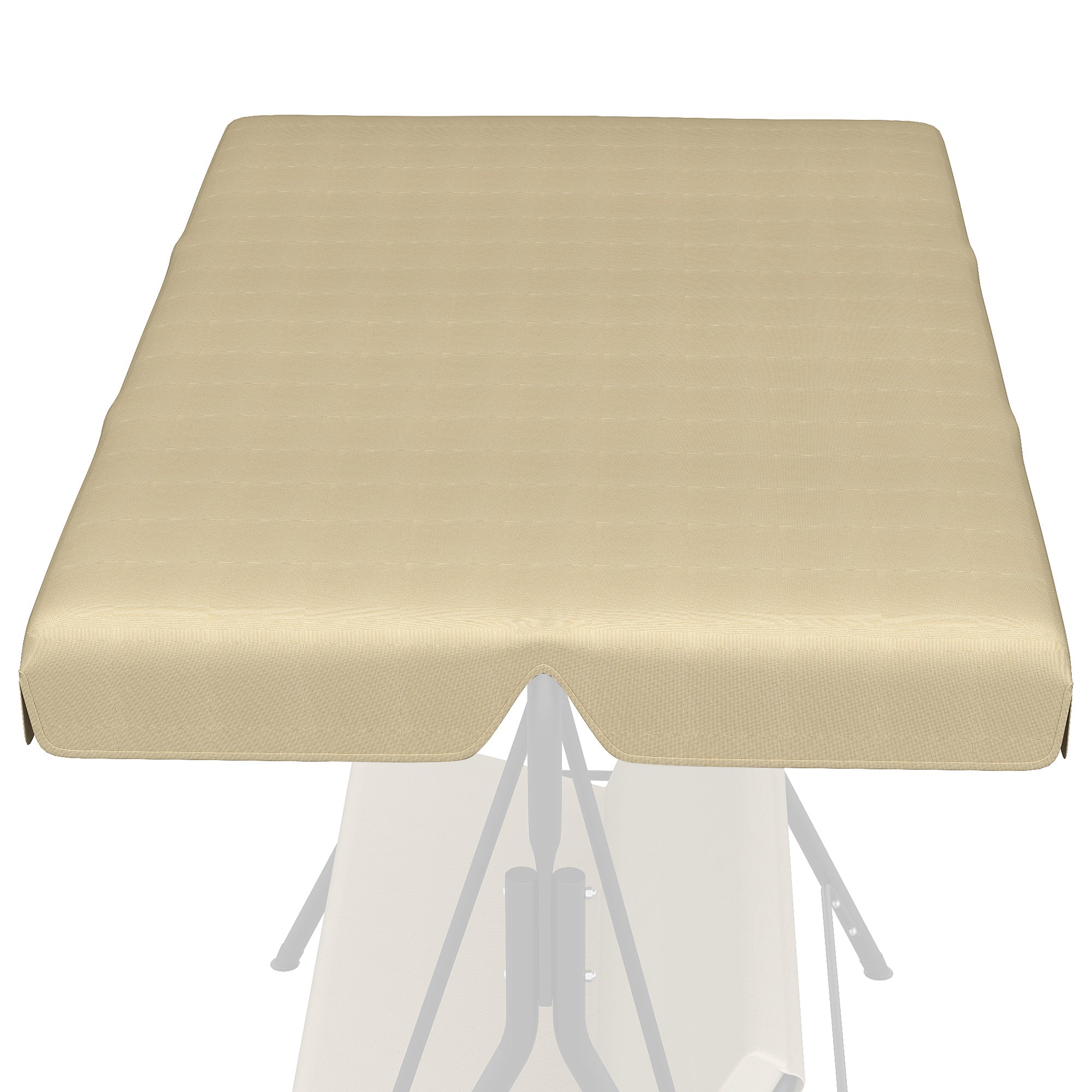 Toldo de Substituição para Baloiços 156x117x15 cm - Cor Bege