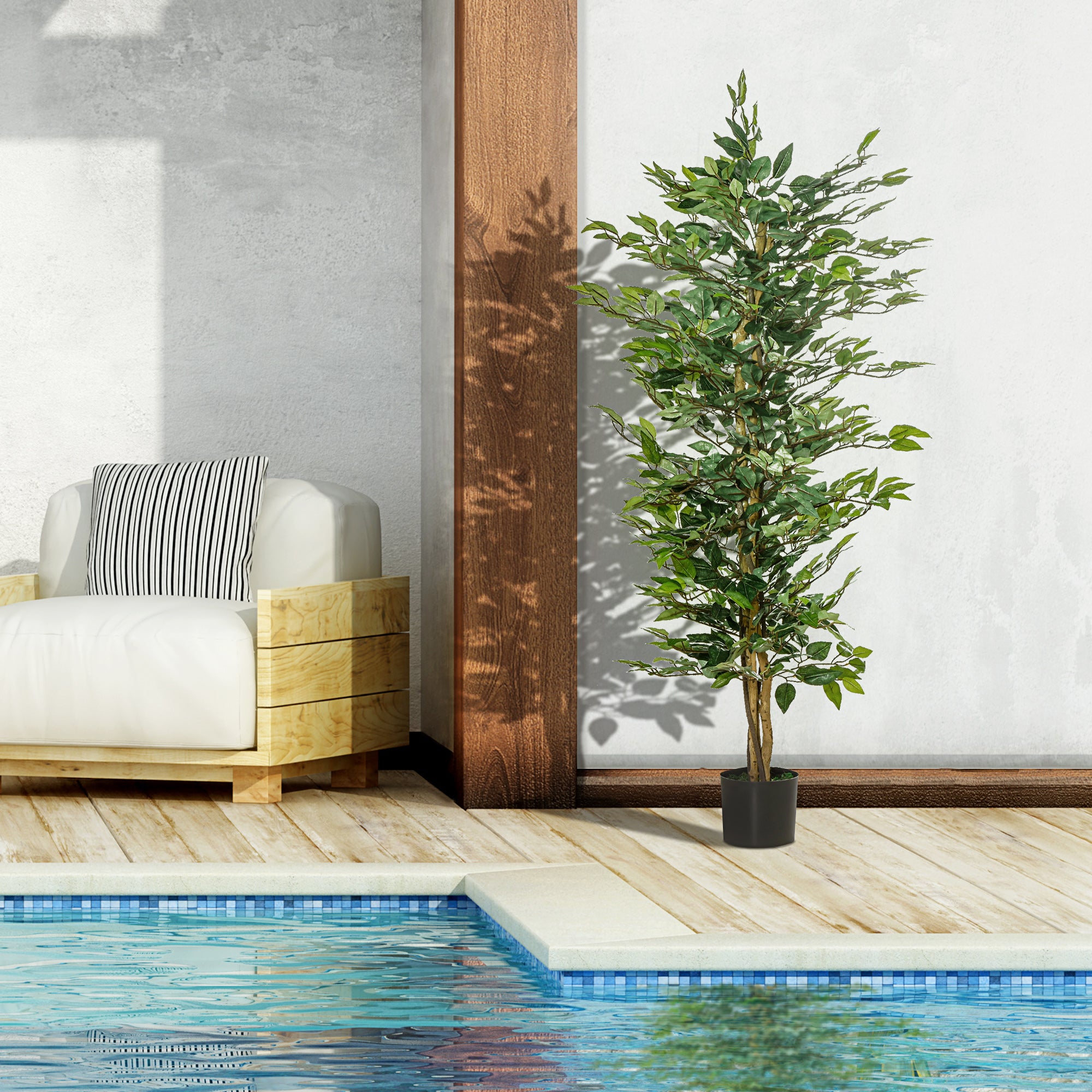 Planta Artificial – 150 cm – Verde – Plástico