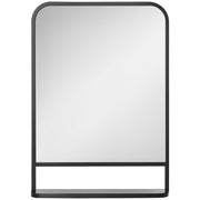 Espelho Decorativo de Parede 70x50cm - Cor Preto