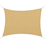 Vela de Sombra Retangular 400x600 cm Cor de Areia