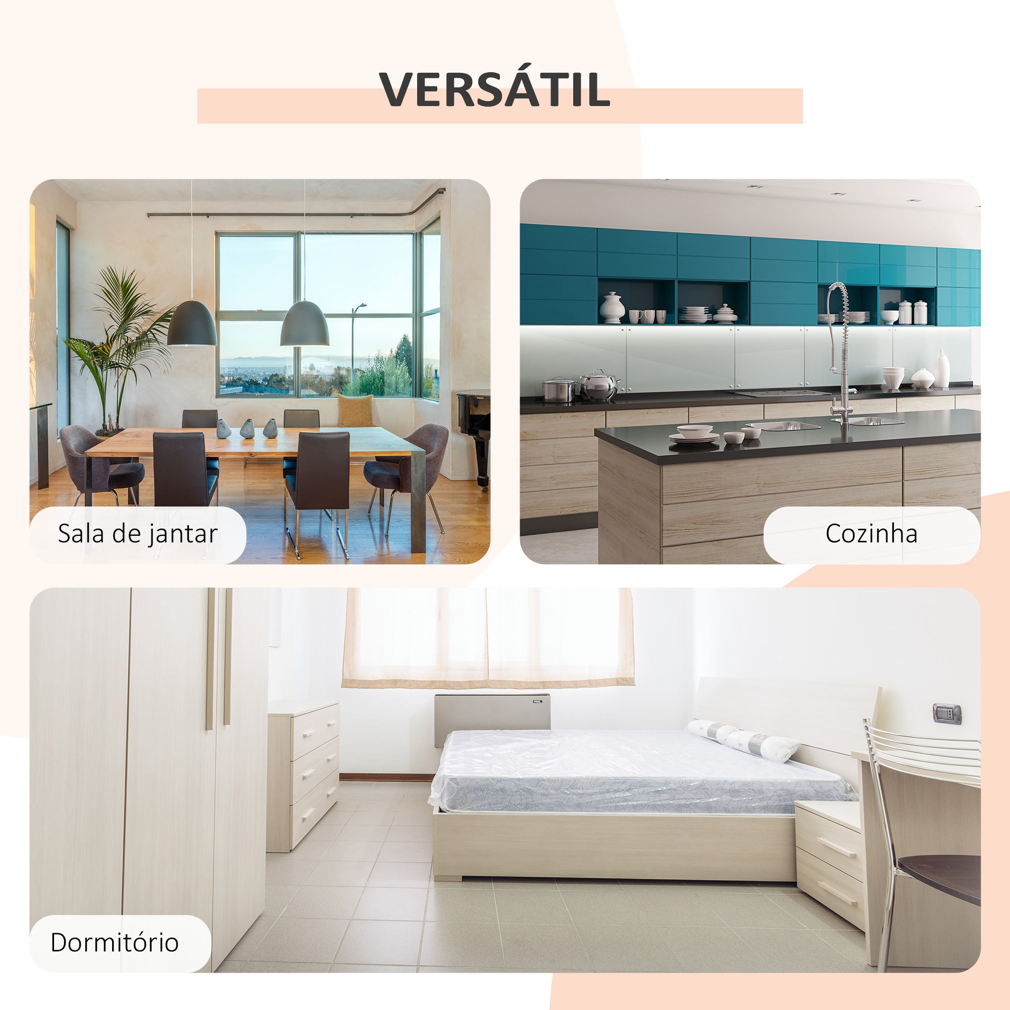 Mesa Dobrável de Arrumação 4 Prateleiras 169x62x75 cm Carvalho e Branco