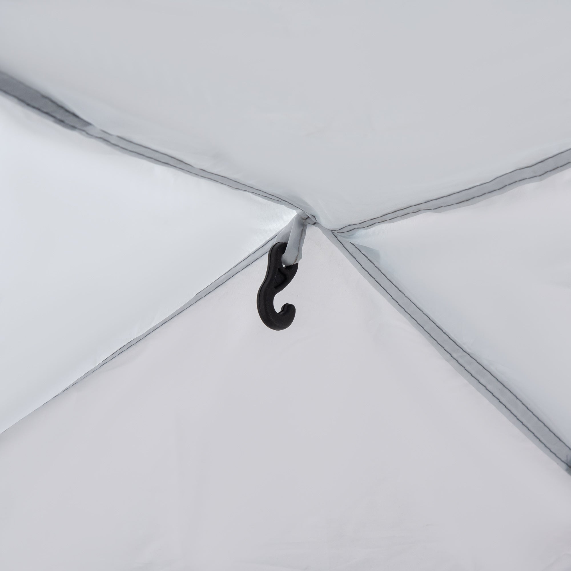 Abrigo de Campismo para 3-4 Pessoas 350x350x230 cm Branco e Azul