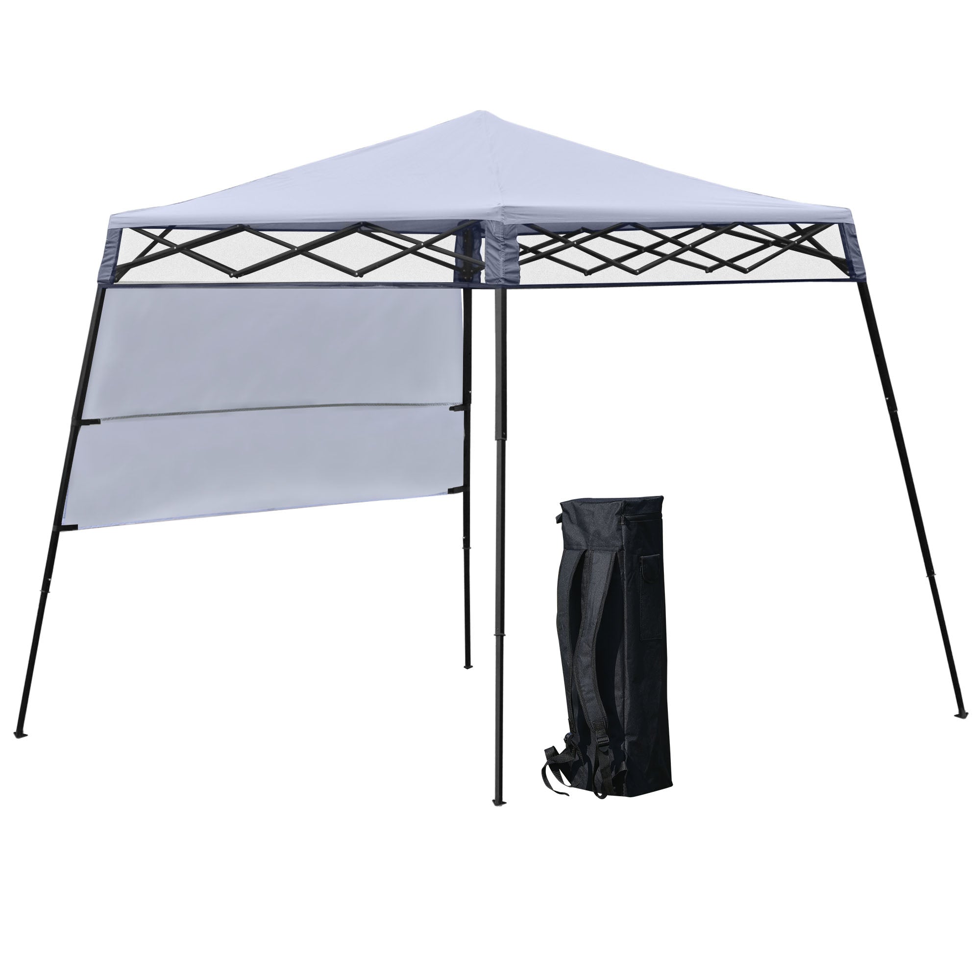 Tenda Dobrável com Proteção UV 220x220x208 cm - Branco