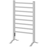 Aquecedor de Toalhas Elétrico 150W - Prata - Medidas 53x35x90 cm
