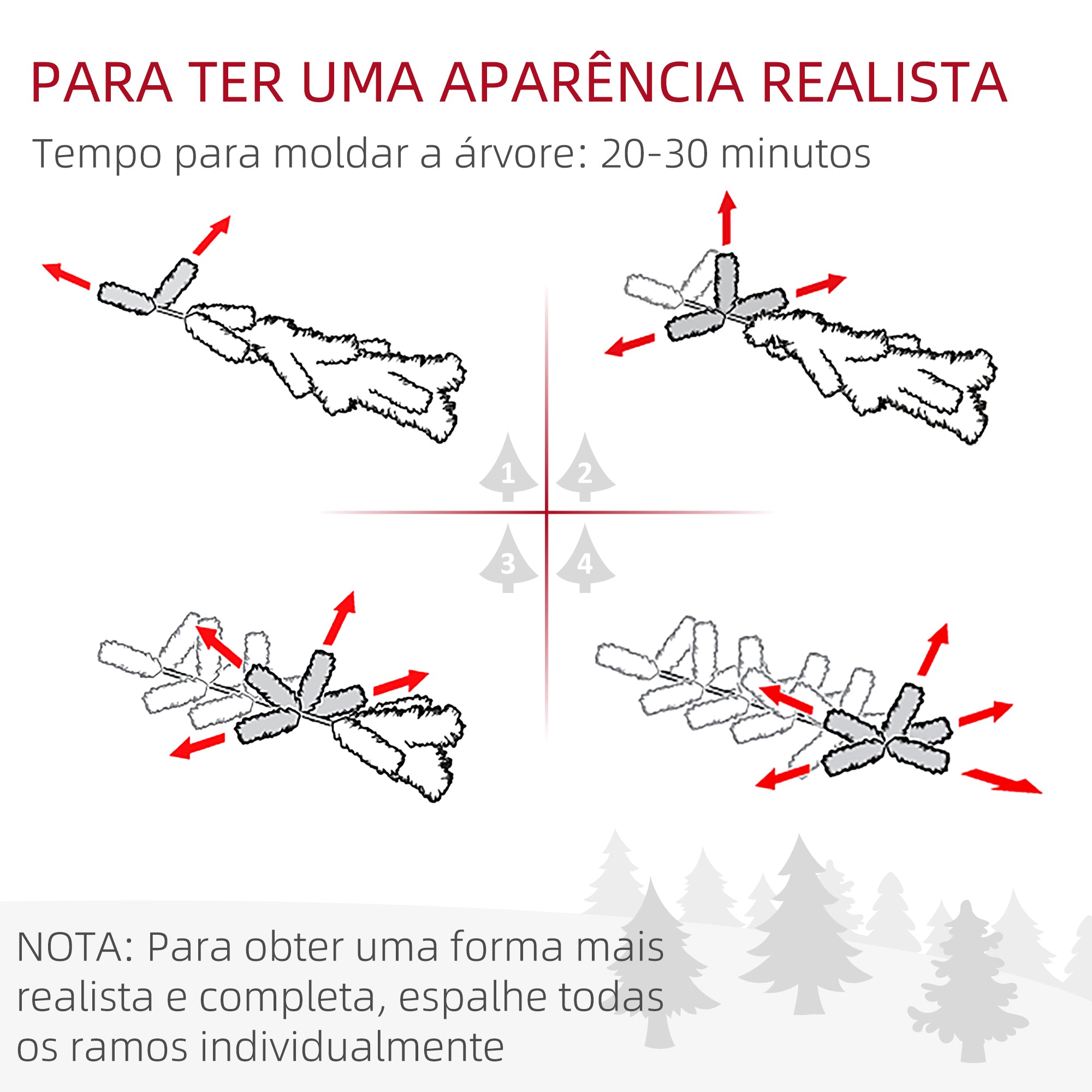 Árvore de Natal Artificial 120 cm Verde Ø70x120 cm