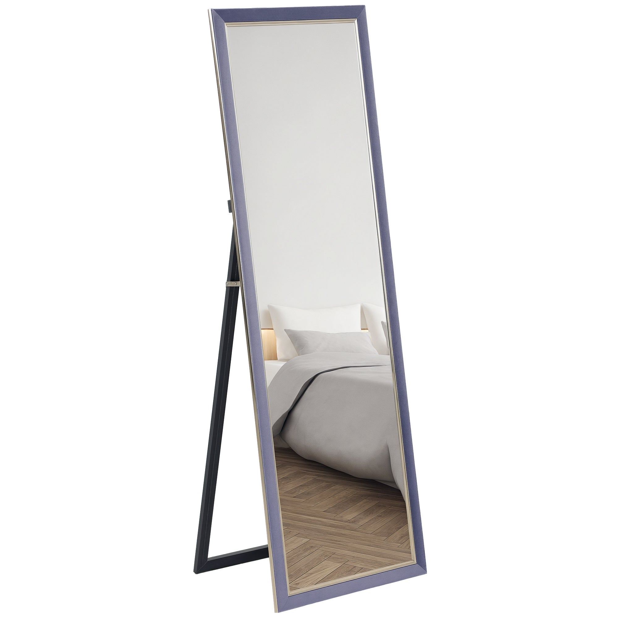 Espelho de Pé 50x150 cm Cinzento - Sofisticação e Versatilidade para o seu Espaço