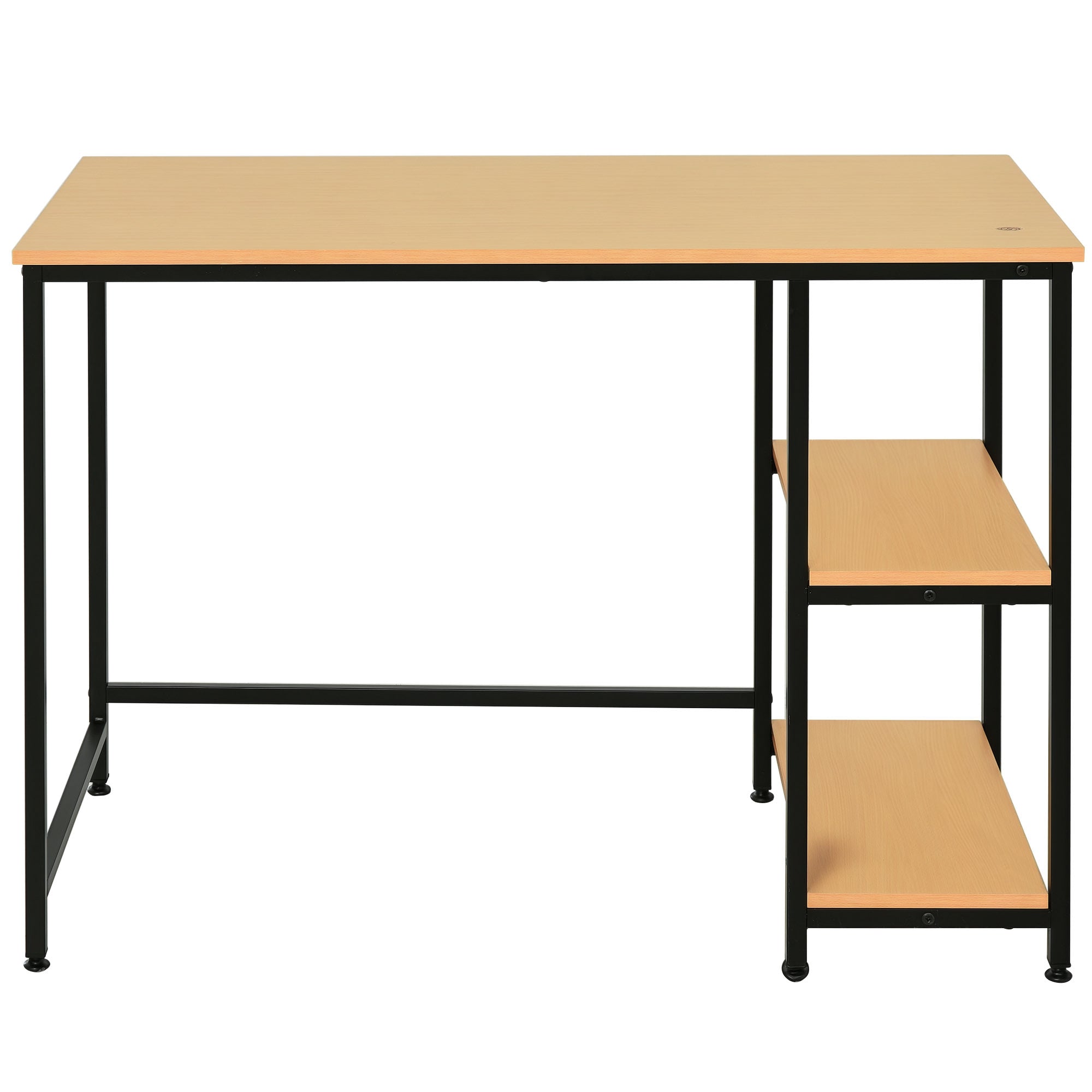 Mesa de Computador Estilo Industrial 106x50x76 cm Cor Madeira