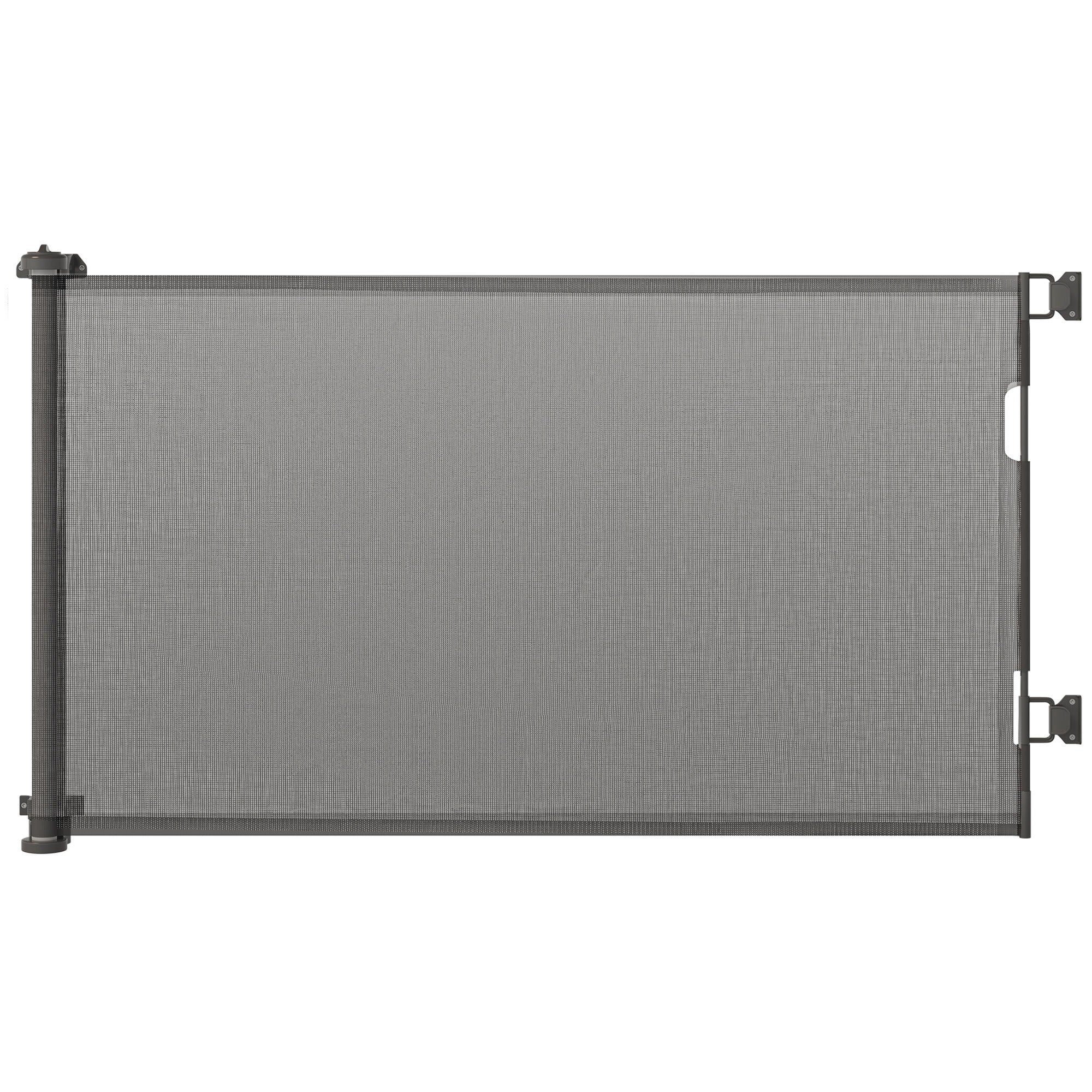 Barreira de Segurança Extensível Cinzenta 165x10,7x85 cm para Animais de Estimação