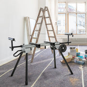 Suporte Universal para Serra de Esquadria Dobrável 245x73x96 cm Preto