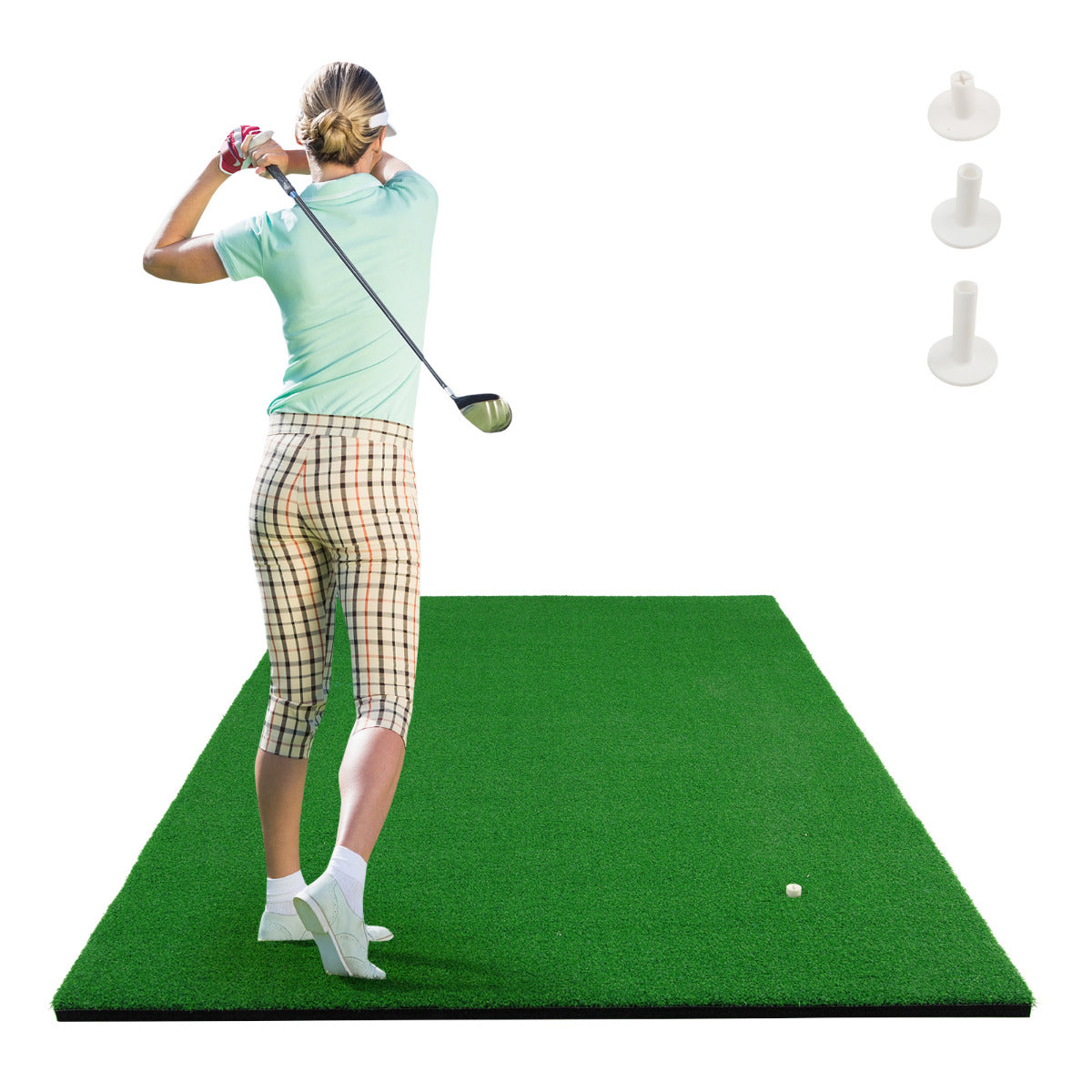 Tapete de Golfe – 1,5 x 1 m – Verde – Relva Sintética