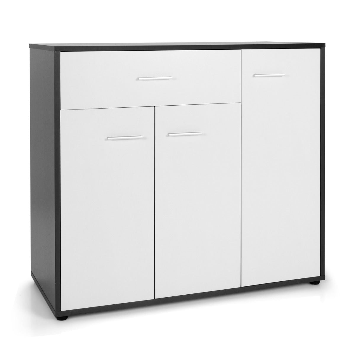 Aparador Moderno de 3 Portas para Cozinha Sala de Jantar 88 x 40 x 80 cm