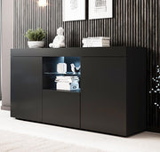 Aparador Nisa em Preto Mate 150 x 83 cm