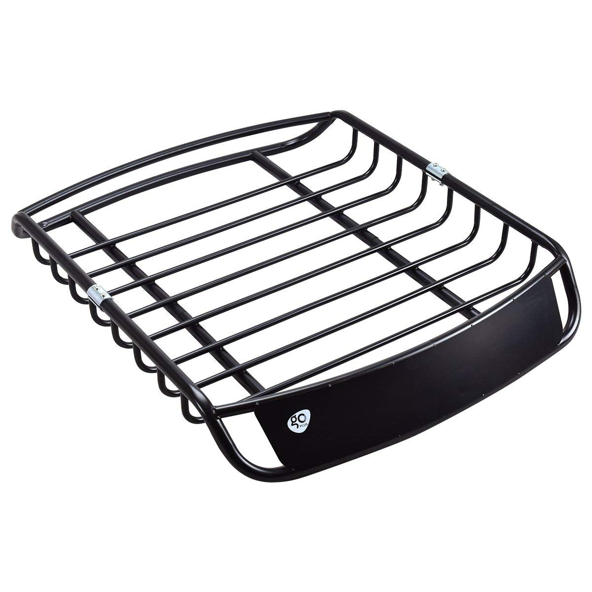 Porta-Equipamentos de Carro em Metal Universal para Telhado de Automóvel 120 x 98 x 17 cm - Preto
