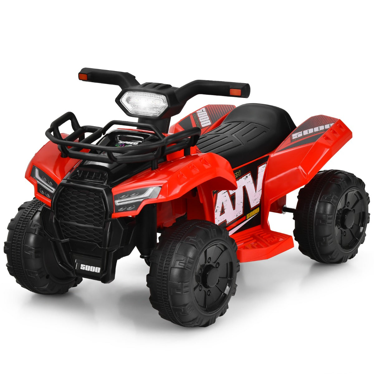 Quad Elétrico Infantil – 6V – Vermelho – PP e Metal