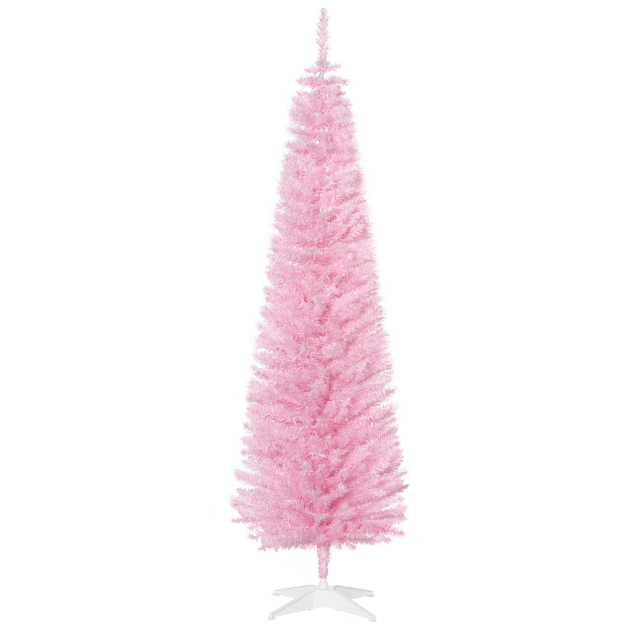 Árvore de Natal Artificial 180cm Rosa Ø55x180 cm