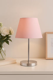 Candeeiro de Mesa – 37 cm – Rosa – PVC