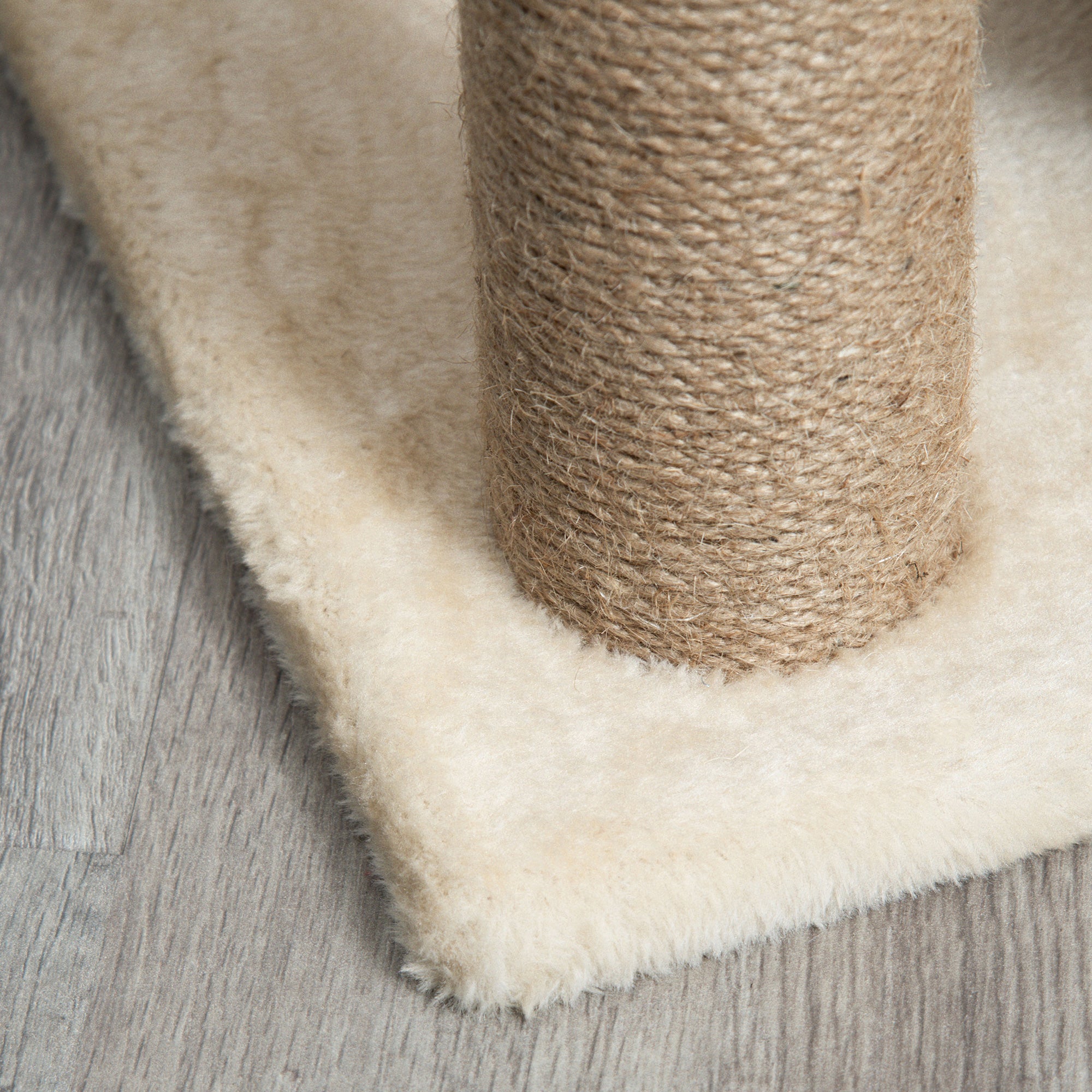 Arranhador para Gatos Altura 76 cm Bege