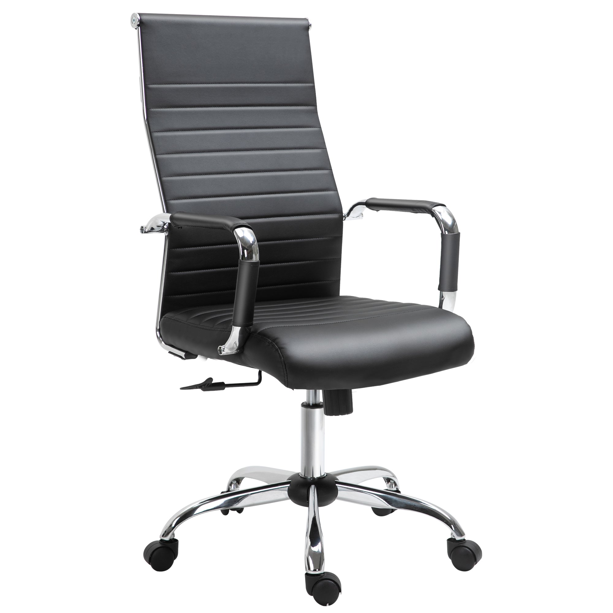 Cadeira de Escritório Ergonômica Preto 54x62x114 cm