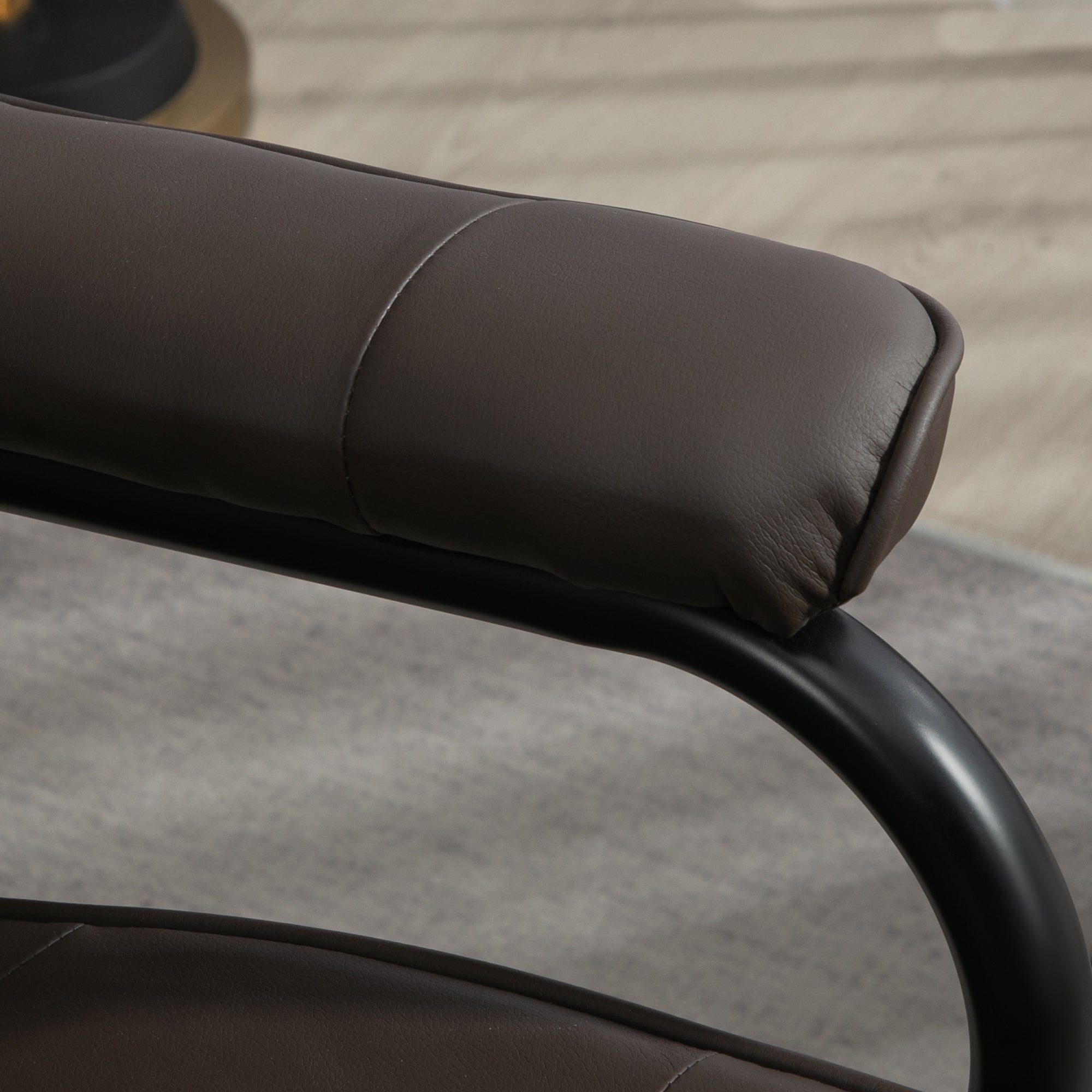 Poltrona de Massagem Elétrica 77x84x95 cm - Marrom Escuro