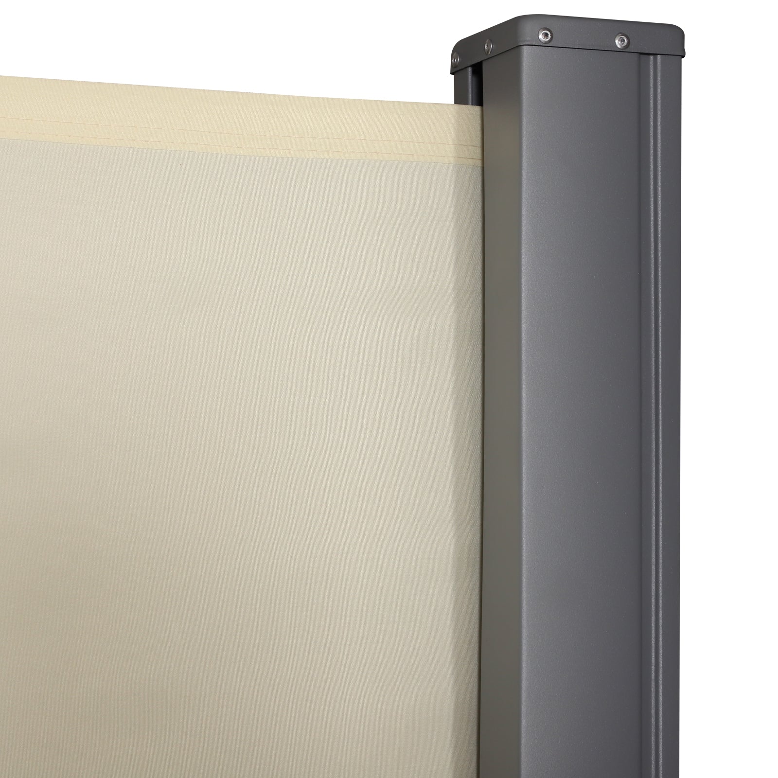 Toldo Lateral Retrátil para Terraço 300x180cm - Cor Bege