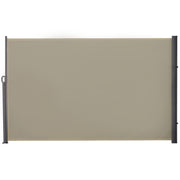 Toldo Lateral Retrátil para Terraço 300x180cm - Cor Bege