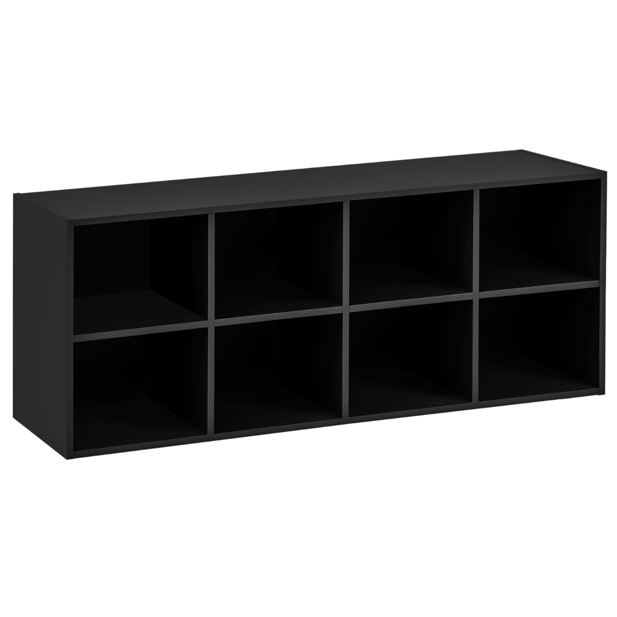 Banco Organizador de Sapatos – 8 Cubos – Preto – Não especificado