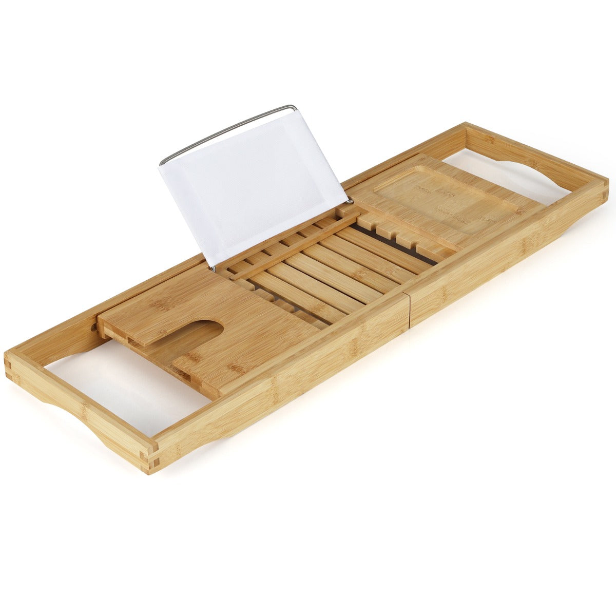 Bandeja de Bambu para Banheira – 70,5 x 22 x 4 cm – Natural