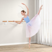 Barra de Ballet de Pared Individual – 120 cm – Branca – Madeira de Faia