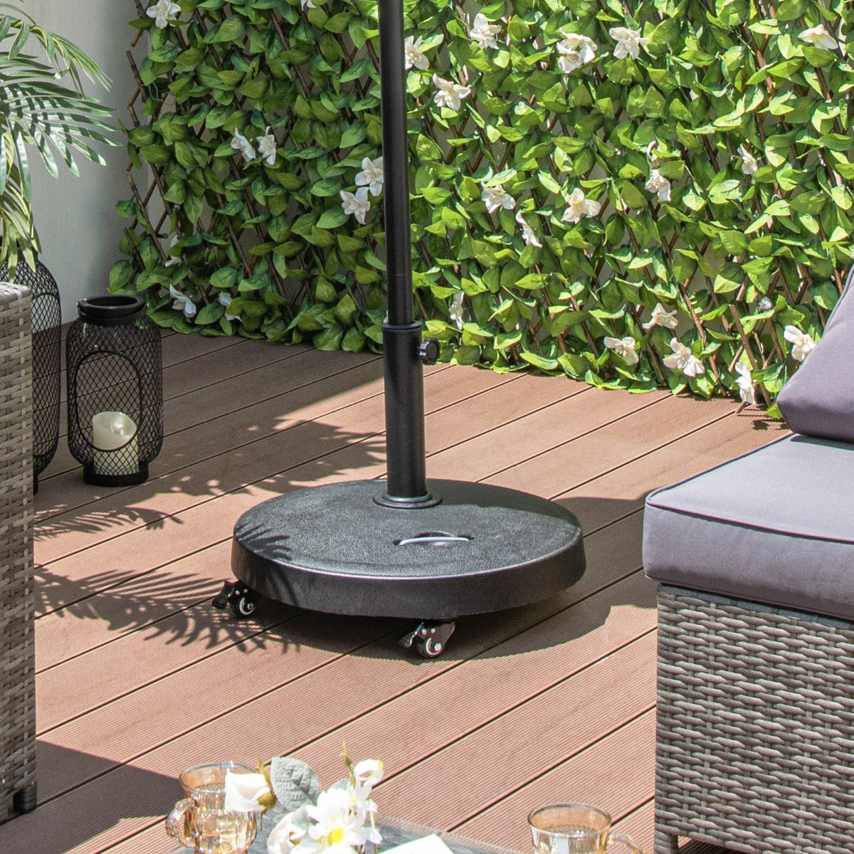 Base Ponderada para Guarda-Sol – 52 cm – Resina