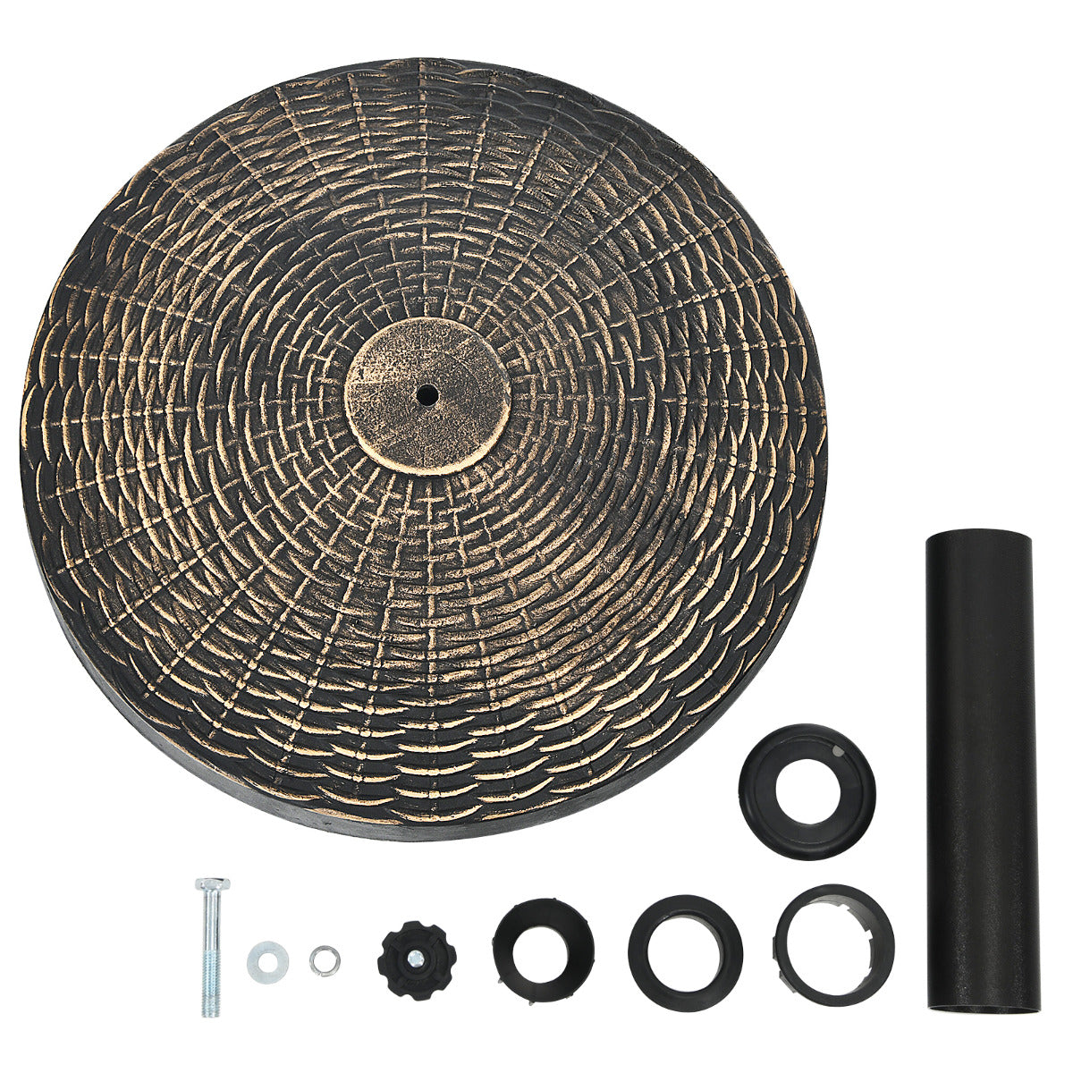 Base de Guarda-Sol – 12kg – Rattan – Resina