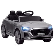 Carro Elétrico Infantil Cinzento 98x49,5x43 cm - Audi Q8 Etron Sportback