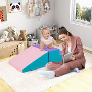 Escalador e Escorrega – 100 x 50 x 25 cm – Roxo – Espuma EPE