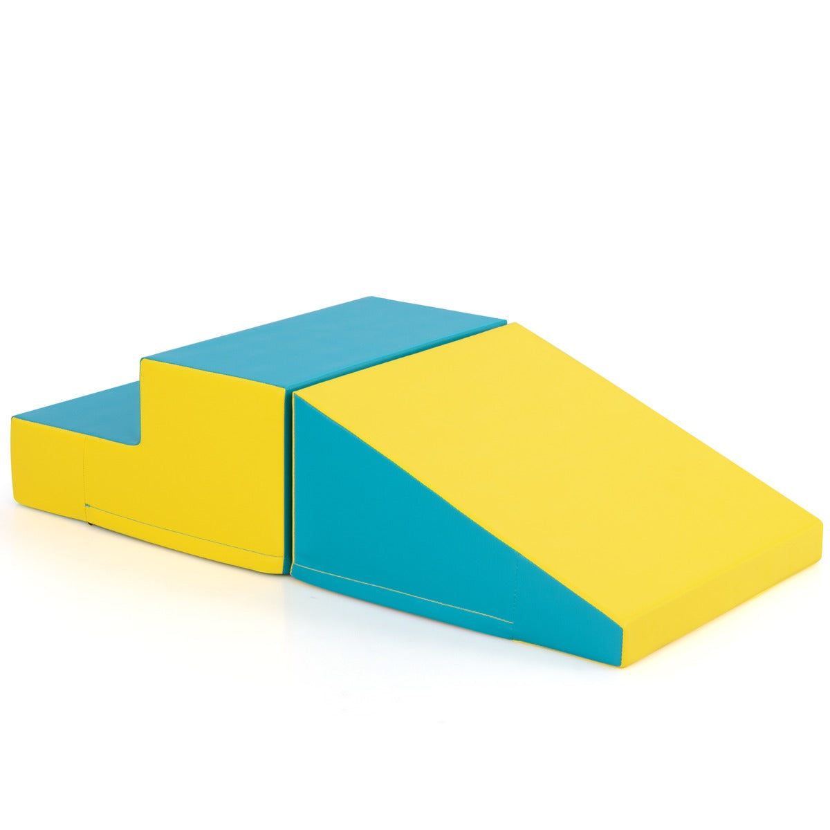 Conjunto de Brinquedos para Engatinhar e Escalar – 100 x 50 x 25 cm – Verde – Espuma