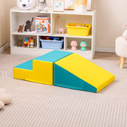 Conjunto de Brinquedos para Engatinhar e Escalar – 100 x 50 x 25 cm – Verde – Espuma